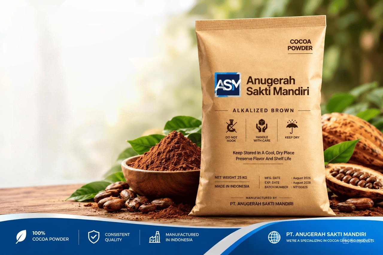 Packaging at cocoa powder manufacturer